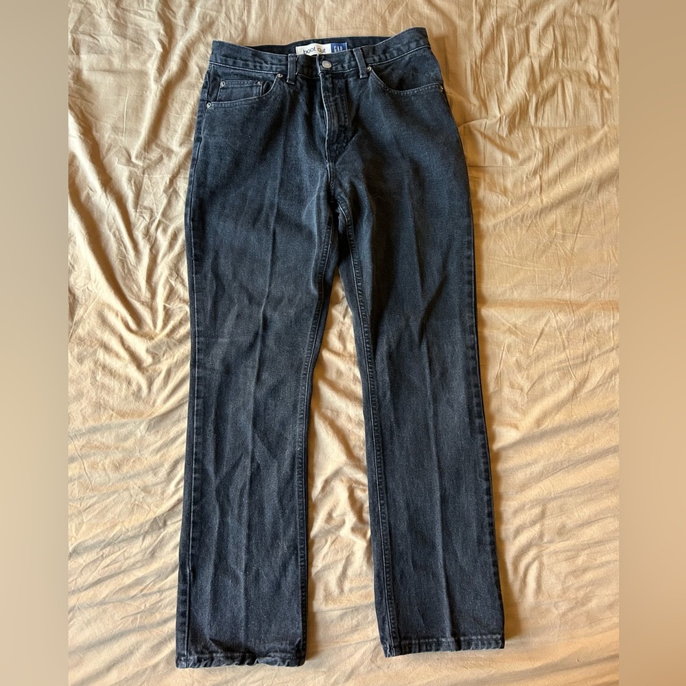 GAP Women’s Boot Cut Black Jeans